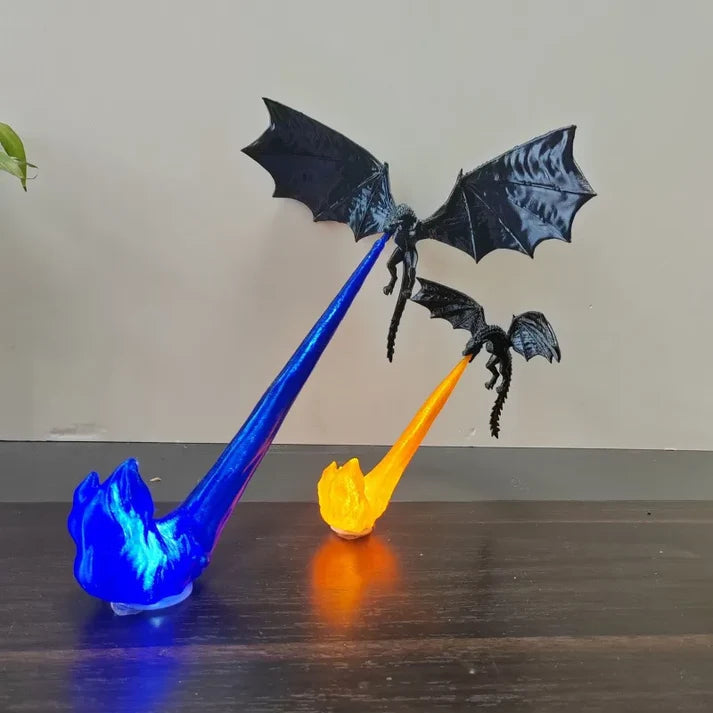 Fire-Breathing Dragon Statue